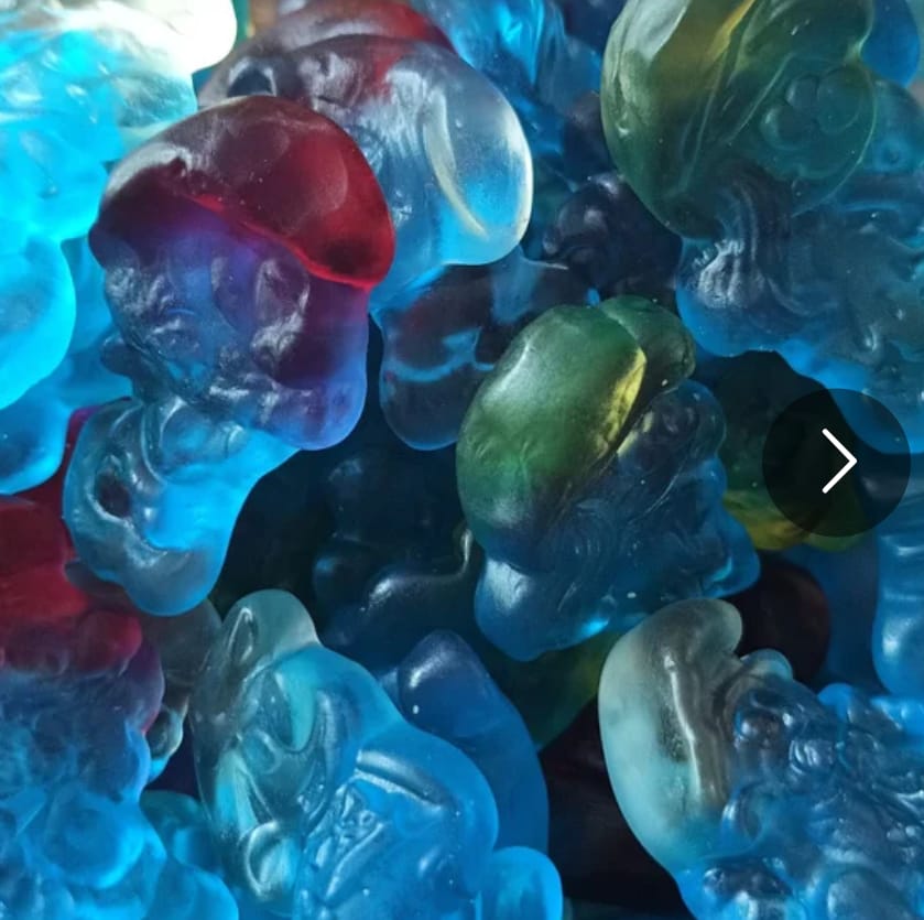 Les Schtroumpfs gélifié Haribo lot de 100g