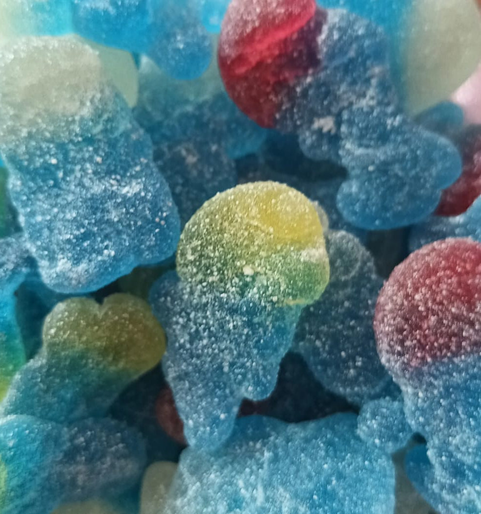 Les Schtroumpfs piksac - acidulés Haribo lot de 100 g