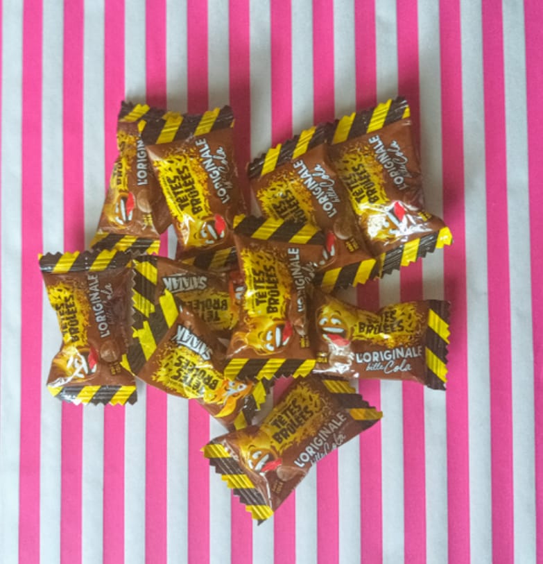 Têtes Brulées Cola lot de 10