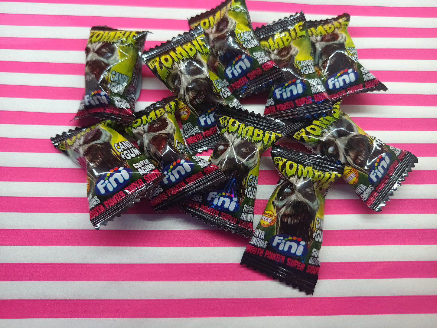 Zombie candy + gum lot de 10