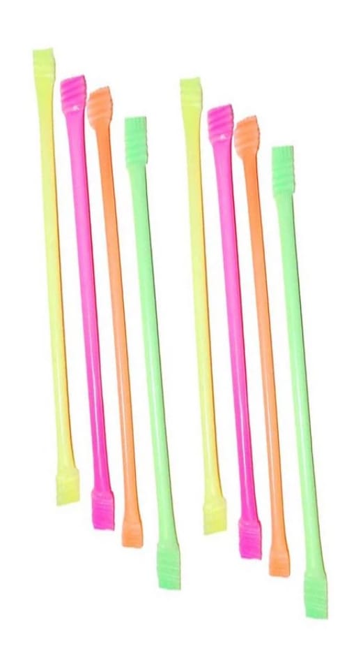 Paille en poudre lot de 10