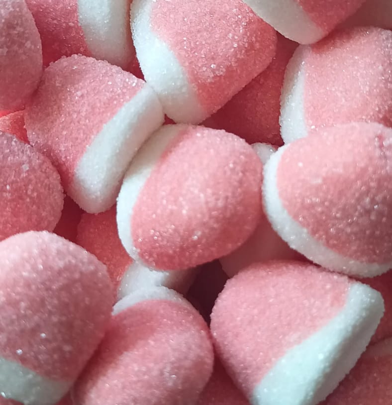 Cône Fraise - Bisou Fraise - Dôme lot de 100g