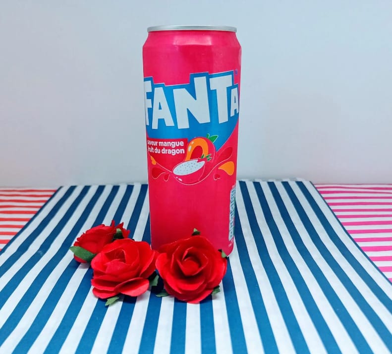 Fanta saveur mangue fruit du dragon
