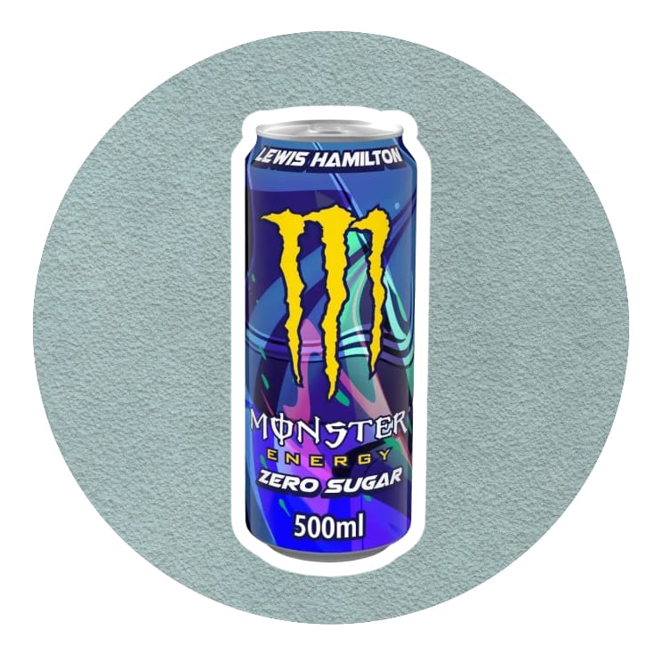 Monster LEWIS HAMILTON édition limitée sans Sucre