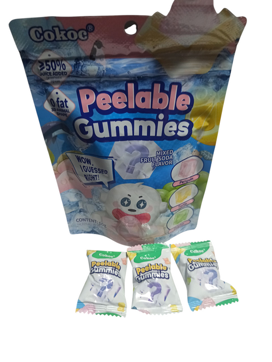 Peelable Gummies (bonbons qui s'épluche)